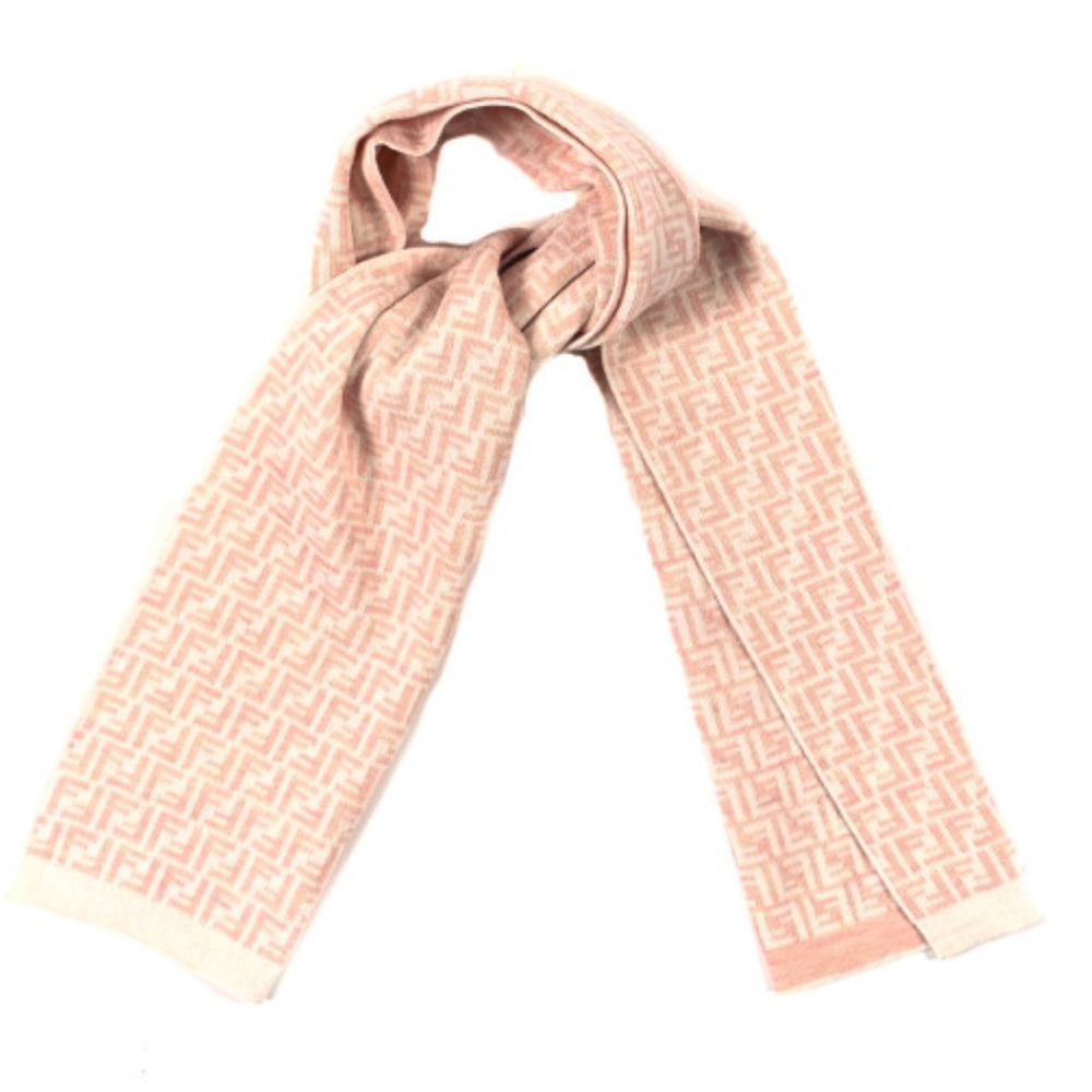 👛👛New! Fendi FF Scarf Light Pink